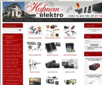 Elektro-Hofman.cz(HOFMAN elektro s.r.o) Screenshot