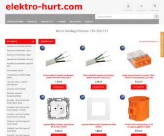 Elektro-Hurt.com(Hurtownia) Screenshot