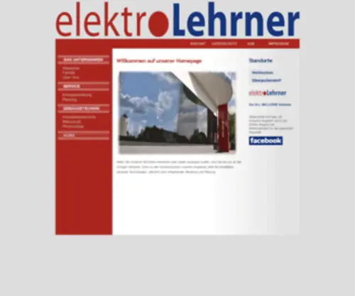 Elektro-Lehrner.at(Elektrolehrner) Screenshot