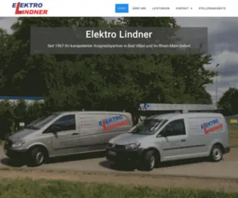 Elektro-Lindner-Badvilbel.de(Elektro Lindner) Screenshot