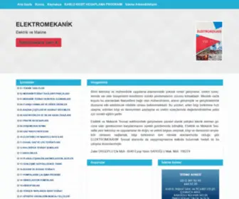 Elektro-Mekanik.com(Elektromekanik) Screenshot