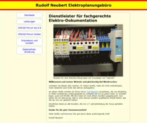 Elektro-Neubert.de(Elektroplanungsbüro) Screenshot