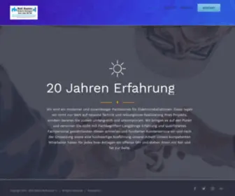 Elektro-Rolfkuster.ch(Zürich) Screenshot