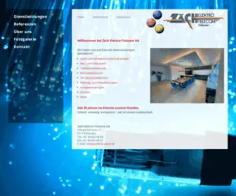 Elektro-Zaech.ch(Zäch Elektro) Screenshot