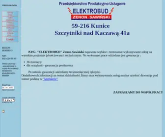 Elektrobud.com(Elektrobud) Screenshot