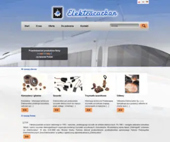 Elektrocarbon.pl(Szczotki elektryczne) Screenshot