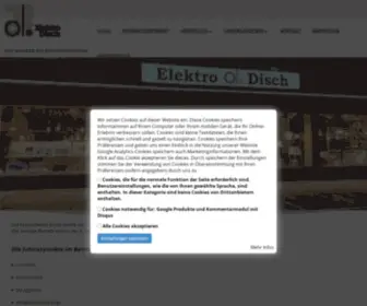 Elektrodisch.de(Elektro Disch) Screenshot