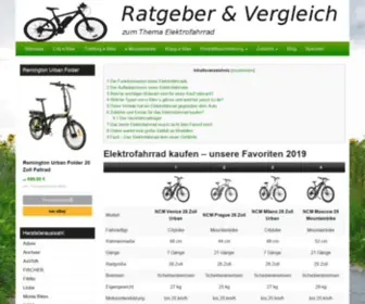 Elektrofahrrad-Kaufen.info(Elektrofahrrad kaufen) Screenshot