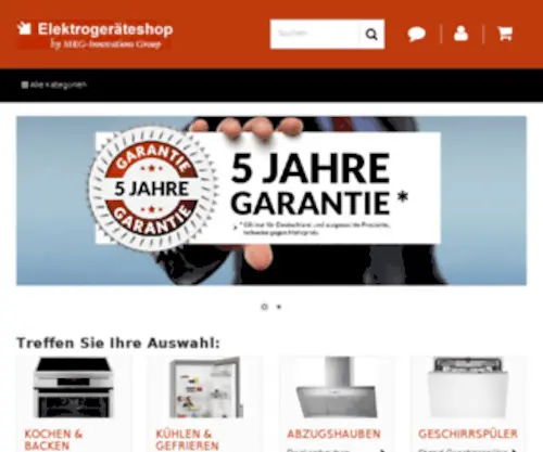 Elektrogeraeteshop.de(Elektrogeraeteshop) Screenshot