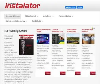 Elektroinstalator.com.pl(Główna) Screenshot