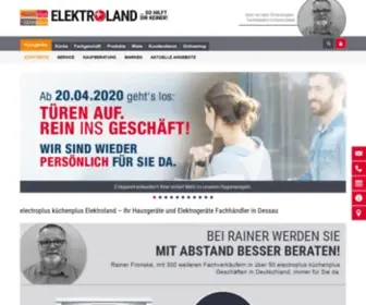 Elektroland.de(Hausgeräte) Screenshot