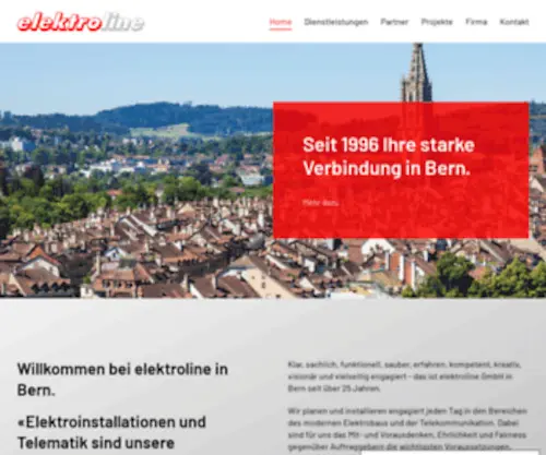 Elektroline.ch(Elektroline GmbH) Screenshot