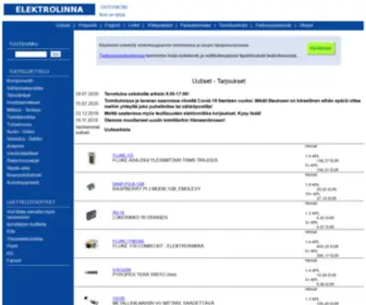 Elektrolinna.fi(Elektrolinnan verkkokauppa) Screenshot