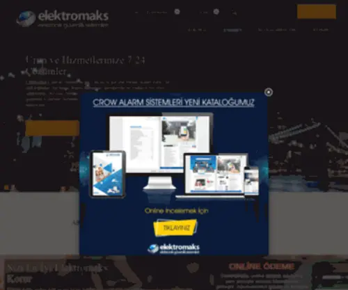 Elektromaks.com.tr(ELEKTROMAKS) Screenshot