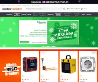 Elektromarketim.com(Elektrik malzemeleri) Screenshot