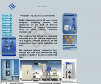 Elektromeasurements.com(Elektromeasurements) Screenshot