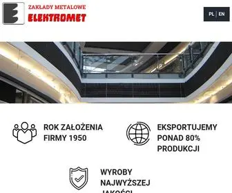 Elektromet-Jaroslaw.pl(ELEKTROMET) Screenshot