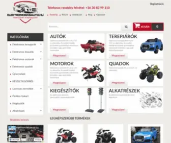Elektromoskisauto.hu(Elektromoskisauto) Screenshot