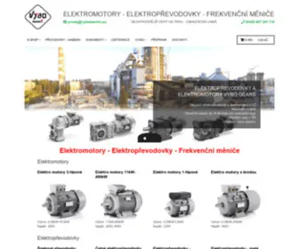Elektromotory-Vybo.cz(Elektromotor) Screenshot