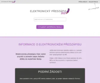 Elektronickypredzapis.cz(Elektronický) Screenshot