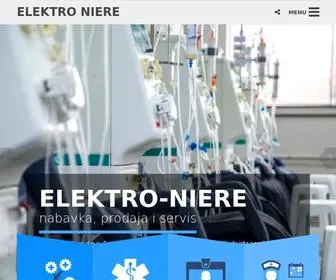 Elektroniere.com(Nabavka prodaja i servis medicinske opreme) Screenshot