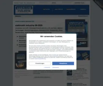 Elektronik-Industrie.de(Elektronik industrie) Screenshot
