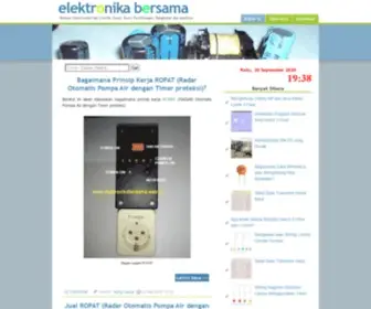 Elektronikabersama.web.id(Belajar Elektronika dan Listrik) Screenshot