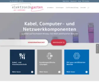 Elektronikgarten.de(Wir verbinden) Screenshot