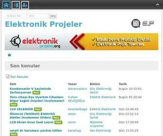 Elektronikprojeler.com(Elektronik Projeler) Screenshot
