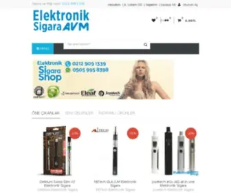 Elektroniksigaraavm.com(Elektronik Sigara Likit) Screenshot