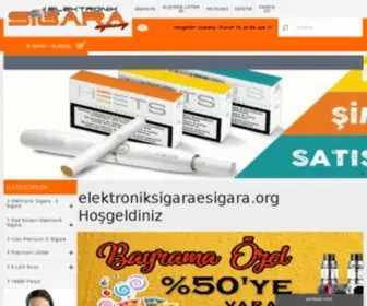 Elektroniksigarasitesi.net(Elektronik Sigara Sitesi) Screenshot