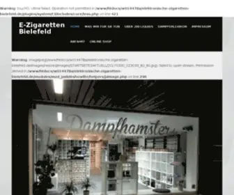 Elektronische-Zigaretten-Bielefeld.de(E-Zigaretten Shop Bielefeld) Screenshot