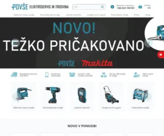 Elektroservis-Povse.com(Elektroservis in trgovina Povše) Screenshot