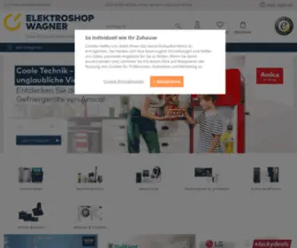 Elektroshopwagner.biz(Haushaltsgeräte günstig kaufen ✓ Küchen) Screenshot