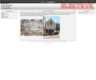 Elektryk.com.pl(Elektryk) Screenshot