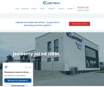 Elektryk.net.pl(Hurtownia elektryczna) Screenshot