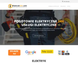 Elektryk24H.com(Sprawdzony Elektryk) Screenshot
