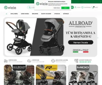 Elelebaby.com(Anne Bebek Ürünleri Online Satış Adresi) Screenshot