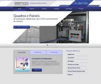 Elemag.com.br(Equipamentos Elétricos e Serviços) Screenshot