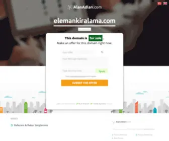 Elemankiralama.com(elemankiralama) Screenshot