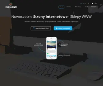 Elemanti.pl(Kontakt +48 881 629 002) Screenshot