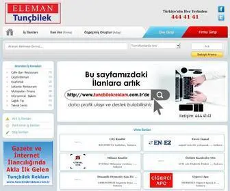 Elemantuncbilek.com(Tunçbilek) Screenshot