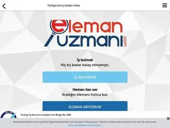 Elemanuzmani.com(İş İlanları ve Eleman İlanı) Screenshot