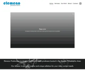 Elemenoproduction.com(At Elemeno Productions) Screenshot