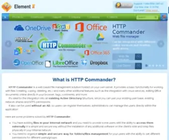 Element-IT.com(Web based file access to Windows shares for Active Directory users) Screenshot