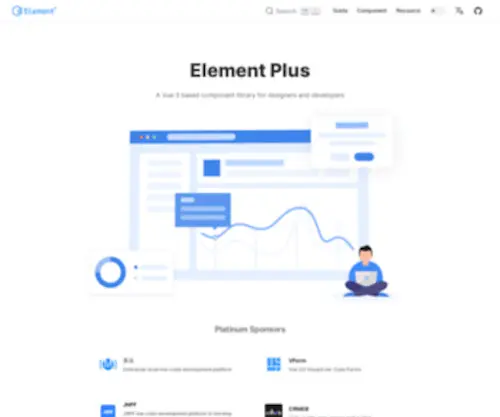 Element-Plus.org(A Vue 3 UI Framework) Screenshot