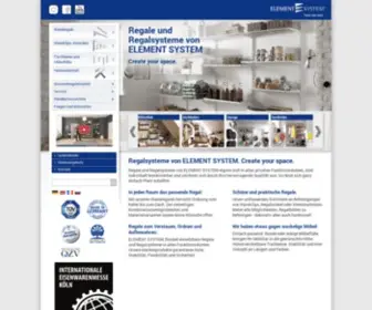 Element-SYstem.com(DIY Element System GmbH) Screenshot