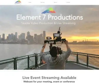 Element7.tv(Element 7 Productions) Screenshot