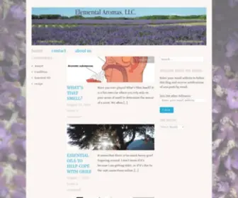 Elementalaromas.com(Elemental Aromas) Screenshot