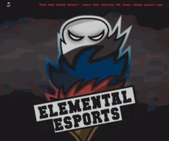 Elementalesports.org(Elemental eSport) Screenshot